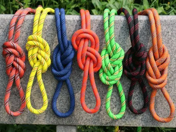 9 мм скалолазающая веревка динамическая с сертификатом CE 50 м/рулон|rope swing rope|rope