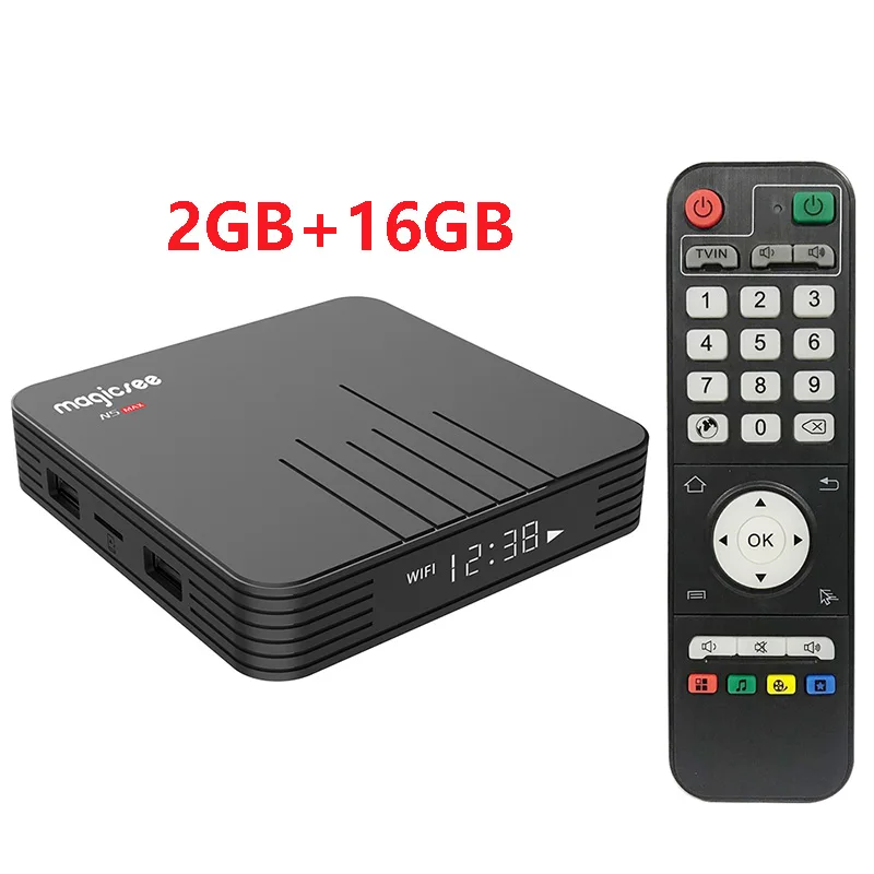ТВ-приставка N5 Max Amlogic S905X3 Android 9,0 DDR4 4 ГБ ОЗУ 32 Гб ПЗУ 2,4 ГБ+ 5 Гб двойной Wifi BT4.0 Google Play 8K медиаплеер телеприставка - Цвет: 2G16G