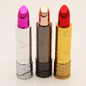

Originality Personality Ma'am Lipstick Modeling Lighter Inflation Flame Gas Lighter