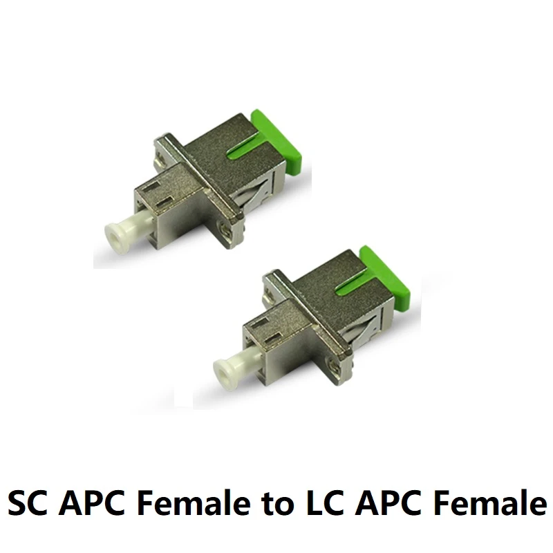 Free Shipping 2pcs/lot Fiber Optic Sc Female To Lc Female Adapter Sc ...