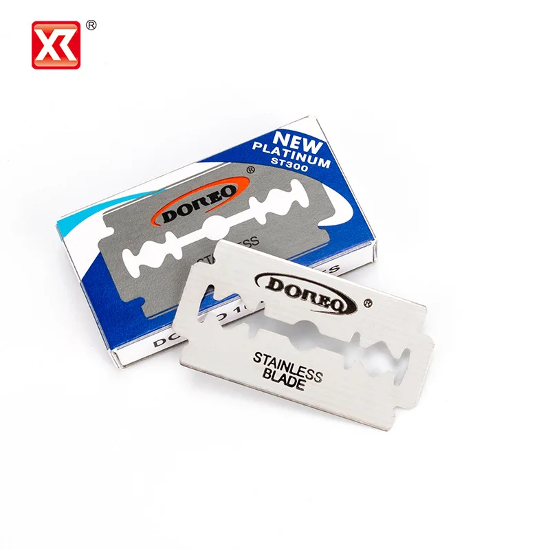 

Xi rui doreo Stainless Steel 74 Double-edge Blade Shaver Old-Fashioned Razor Blade Manual Hair Dressing Hairdressing Tool