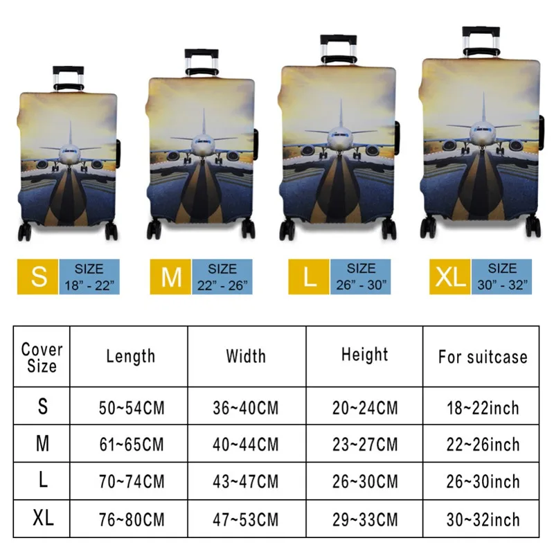 FORUDESIGNS эфириальный рост духовный дизайн багажный чехол для мужчин и женщин эластичный Дорожный чемодан защитные чехлы пылезащитный