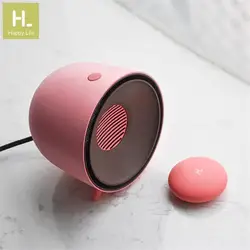 Happy Life Розовый Портативный электронный подогреватель со съемной грелкой для рук PTC керамика безопасный быстрый нагрев для домашнего