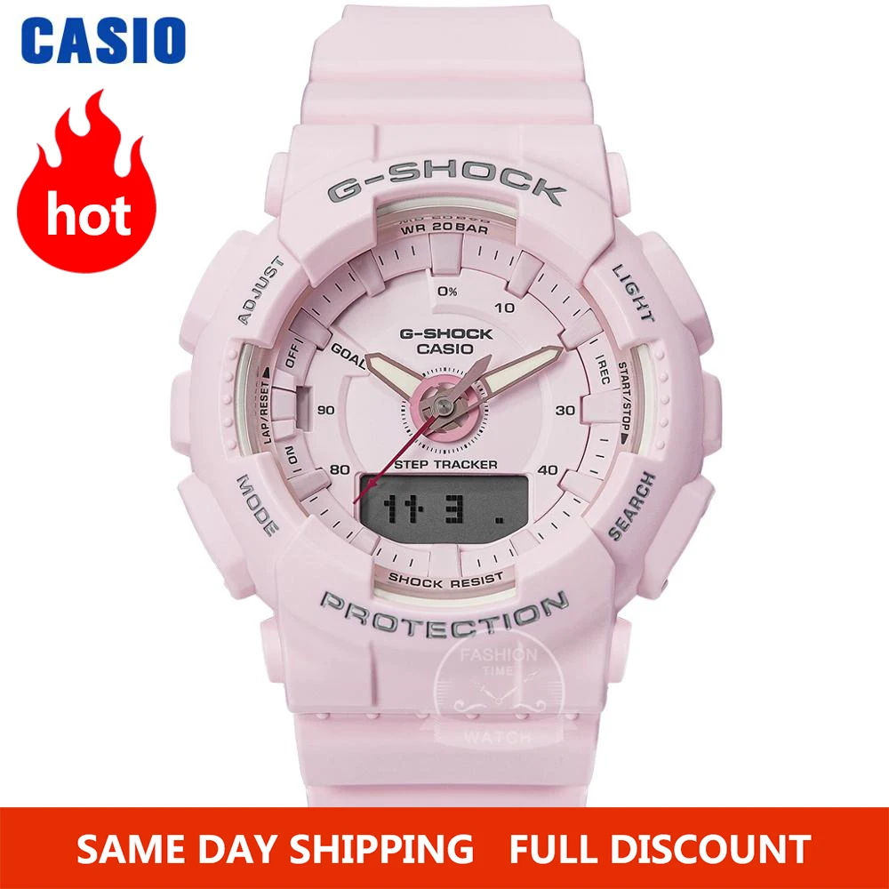 женские часы Casio Часы g shock Лидирующий бренд Роскошные светодиодные цифровые