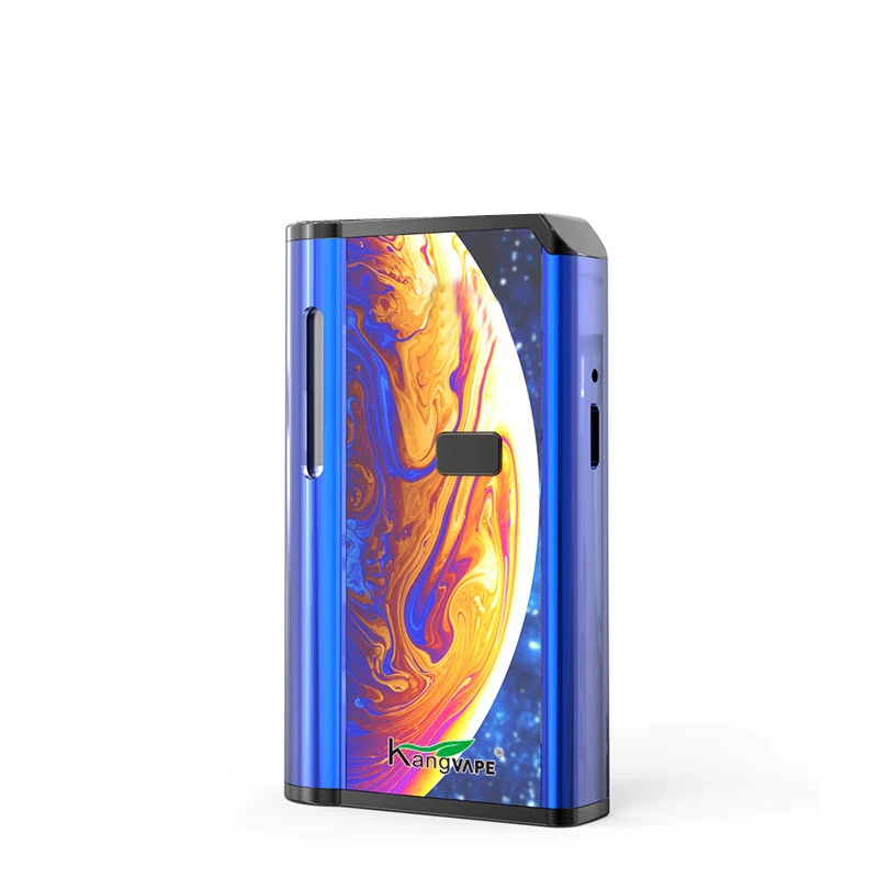 Vape Mod Kangvape 420 2в1 коробка мод 650 мАч Регулировка напряжения батарея предварительного нагрева для JUUL Pod и 510 танк электронная сигарета мод - Цвет: Earth Blue