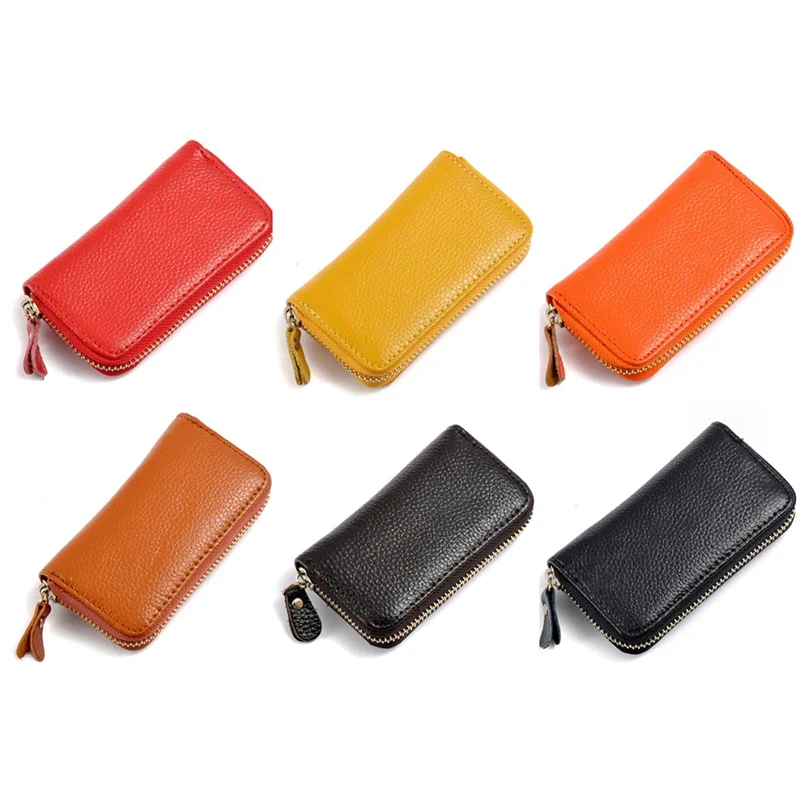 

2019 New Fashion Multi-function Zipper Closure Style Cortex Universal Car Key Case Wallet Bag