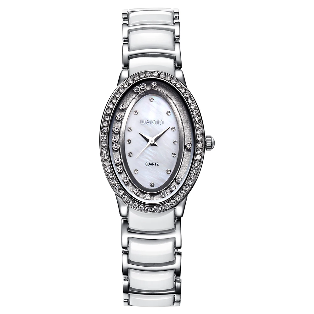 

2020 New Brand Fashion Luxury Crystal Rhinestone Ladies Watch Plastic Strap Waterproof Simple Quartz Student Watch Reloj Mujer