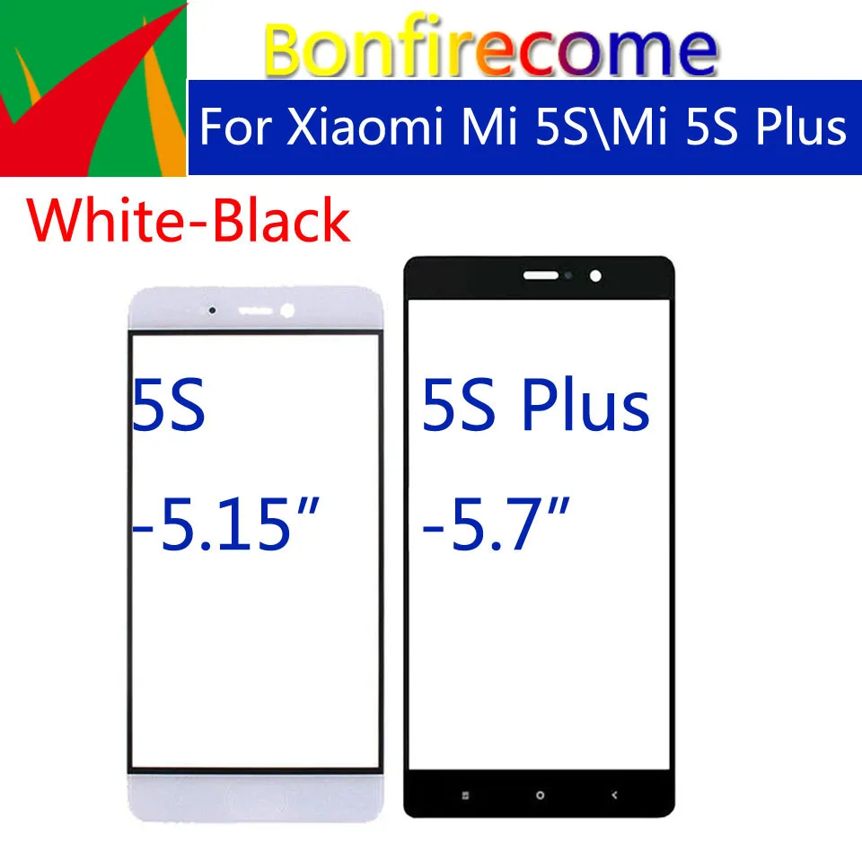10pcs \ Лот сенсорный Экран для Xiaomi mi 5S Сенсорный экран стекло передней панели