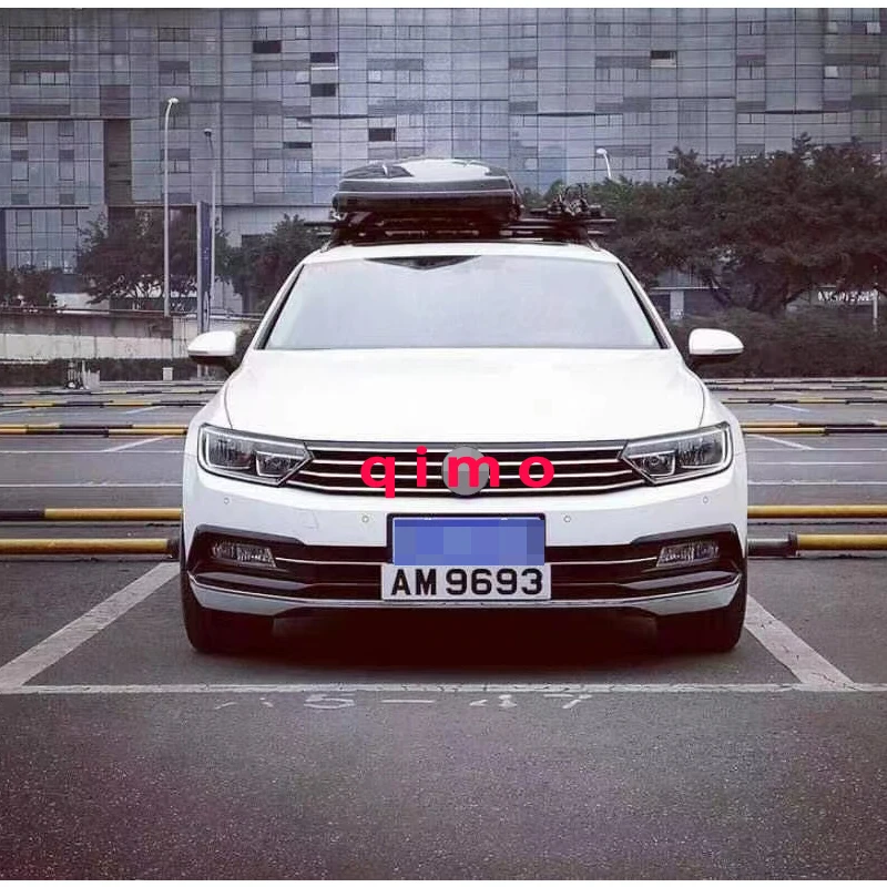 Front lamp chrome decoration exterior front lamp eyebrow strip for vw Passat B8 2015 car accessories