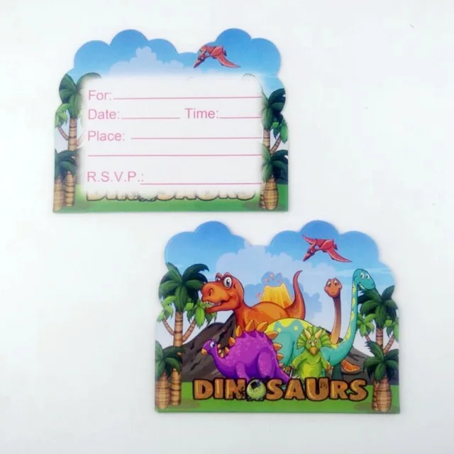 10pcs-lot-Happy-Birthday-Decoration-Boys-Kids-Favors-Party-cartoon-animals-Theme-dinosaur-Pattern-Invitation-Cards.jpg_.webp_640x640