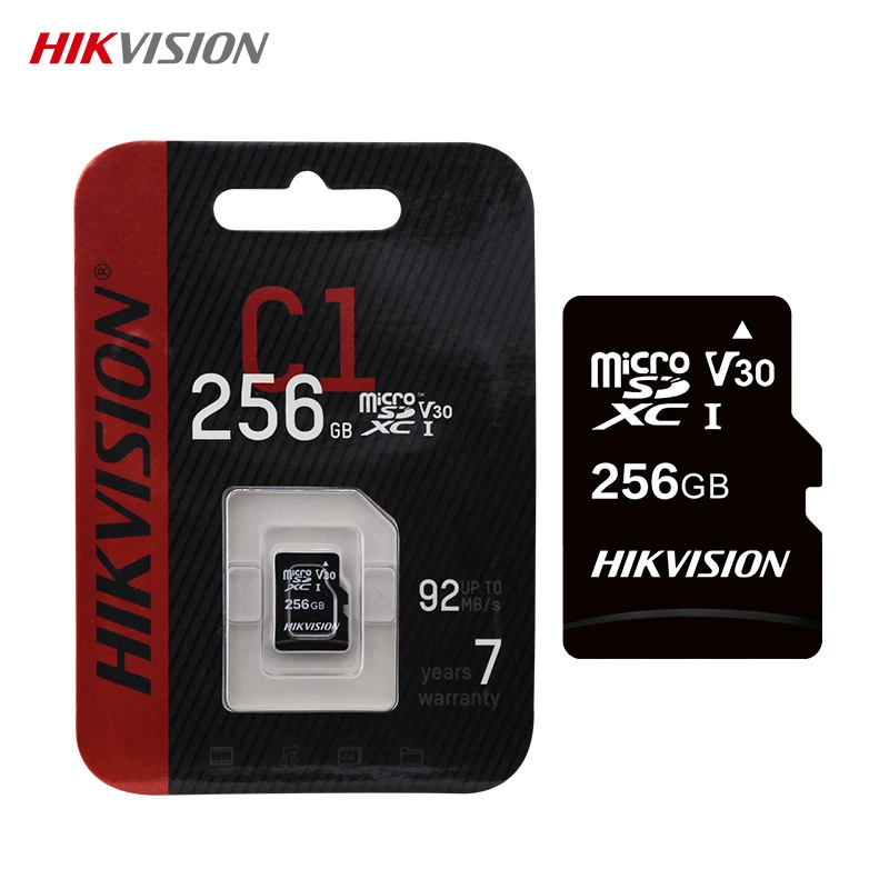 Hikvision Memory Card C1 256gb 128gb 64gb High Speed 32gb 16gb 8gb