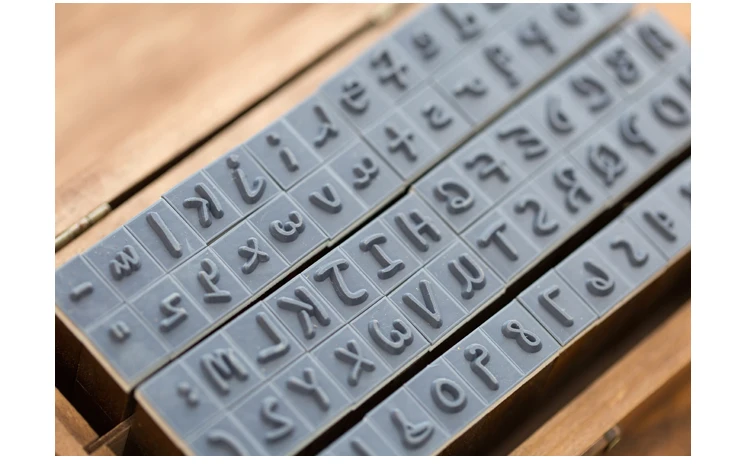 Рожок Курсив цифровой английская печать деревянный с надписью, комплект с буквенным принтом комплект уплотнений набор штампов английские буквы штамп