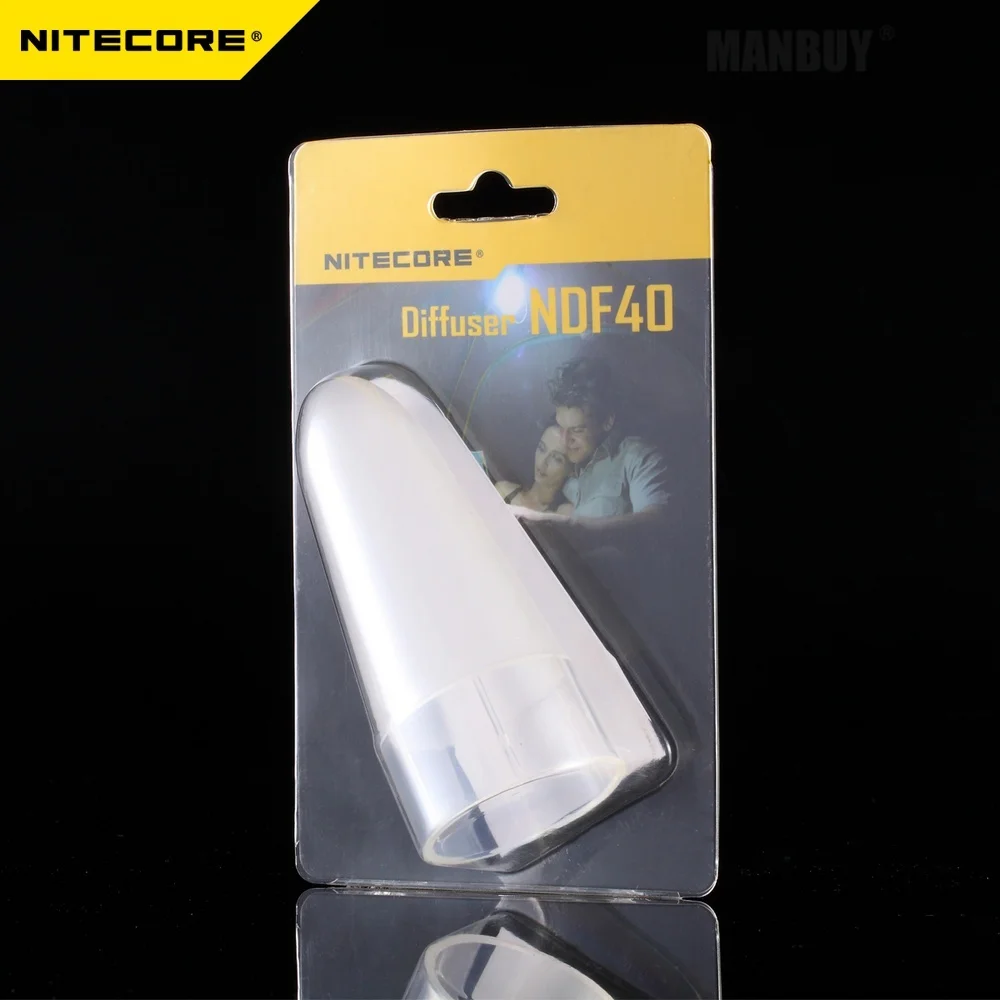NITECORE NDF40 диффузор подходящий фонарик с головкой 40 мм лампа для путешествий EA4 EA41
