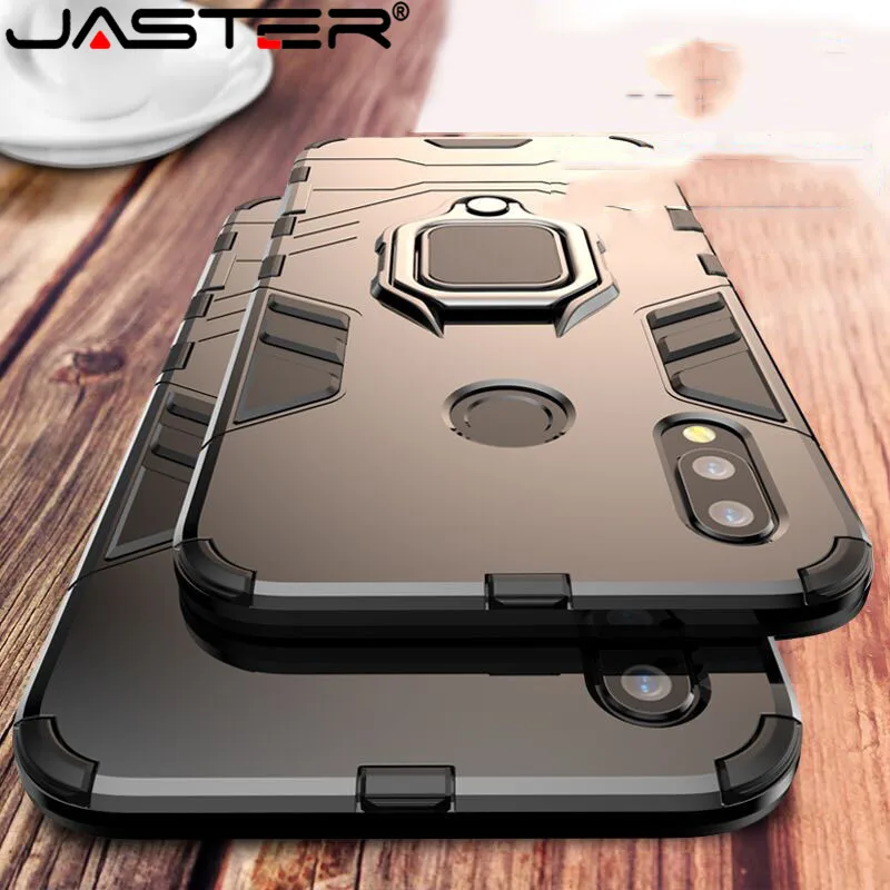 

JASTER luxury magnetic ring mobile phone case for Huawei P20 Pro P2 P20 Lite full back shell