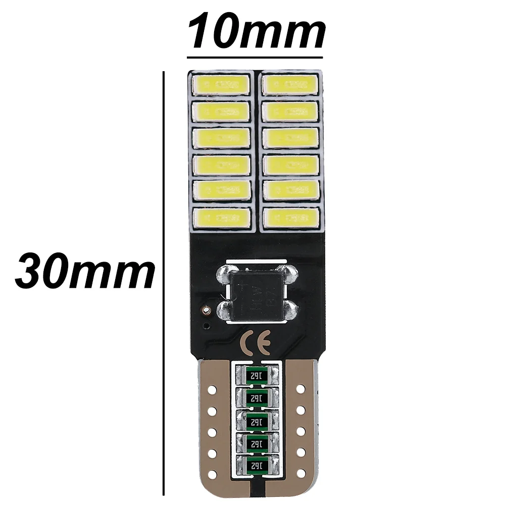 10pcs T10 W5W 194 168 2825 158 825 501 LED ���� �ڵ��� 4014 24SMD12V ���� ���� ��� ���� ���� ��� ����� �Ķ��� ������