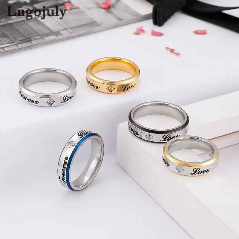 Titanium Steel Prism Ring - Multi-section Ring Men Women Couple Titanium  Steel - Aliexpress