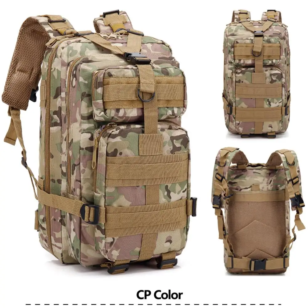 

3P Marching Backpack Outdoor War Game Shoulder Bag 30L CP Camouflage