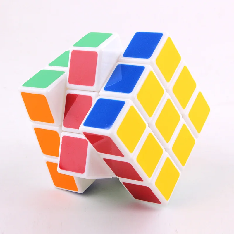 Магический кубик 3х3х3, профессиональный анти-стресс магнитные шарики нео-кубы головоломки игрушки для детей и взрослых - Цвет: White bottom