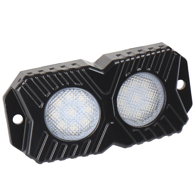 6 Pods RGB Led светильник рок комплект Bluetooth контроль жгут проводов и переключатель