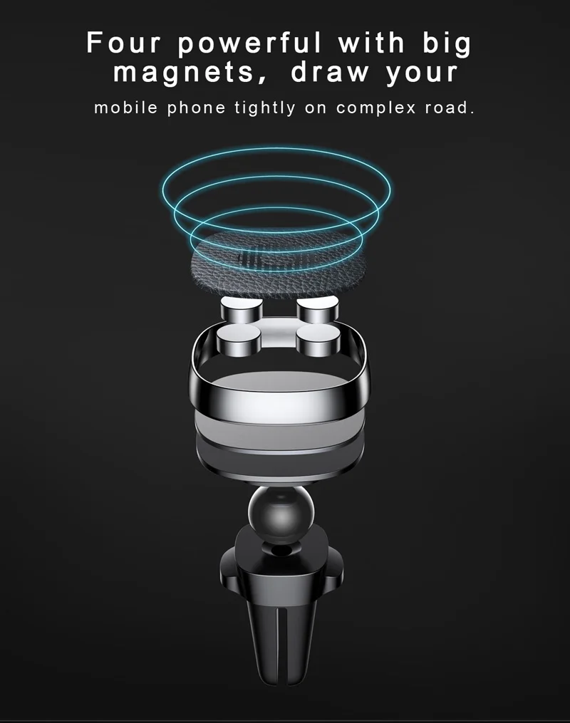 Baseus, магнитный автомобильный держатель для телефона, Suporte Celular Carro, держатель для мобильного телефона, подставка, Автомобильный кронштейн для смартфона для iPhone Xiao