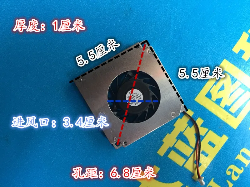 New Original Aluminum Shell Hp Udqfwzh0 5510 5 V5 5 Cm Laptop Mobile Turbine Cooling Fan Fans Cooling Aliexpress