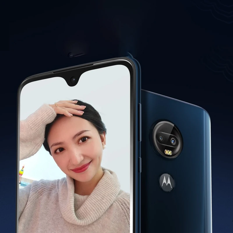 Motorola Moto G7 Plus 4G смартфон 6,24 ''FHD+ Двойная камера заднего вида с экраном капли воды 128 ГБ Восьмиядерный мобильный телефон Snapdragon 636