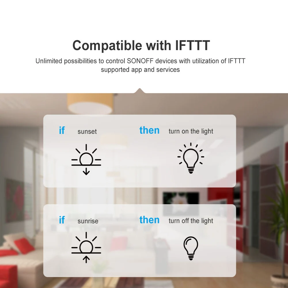 SONOFF BASICR3 wifi DIY умный переключатель с таймером интернет-приложение Голосовое управление LAN режим DIY совместим с Amazon Alexa Google Home