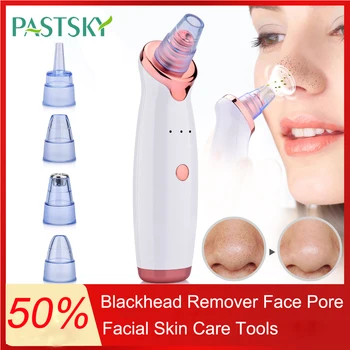 

Black Dots Vacuum Pore Cleaner Nose Black Point Remover Blackhead Acne Pimple Removal Suction Extractor Facial Skin Beauty Tools