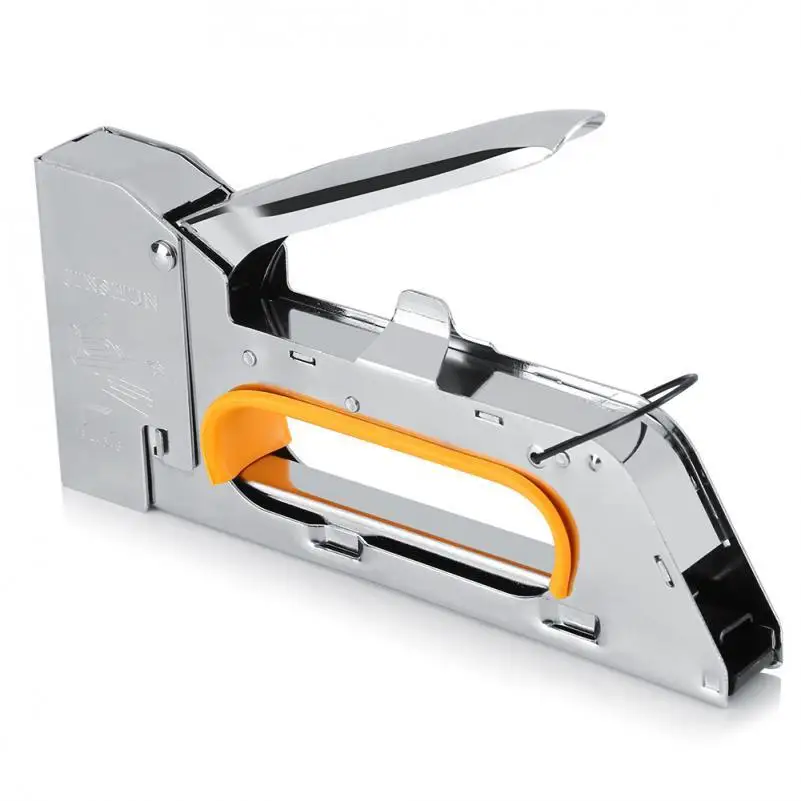 High quality 4/6 / 8MM heavy pistol gun furniture stapler for frame paper window staples woodworking nail gun High quality 4/6 / 8MM heavy pistol gun furniture stapler for frame paper window staples woodworking nail gun