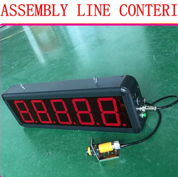 

3number conveyor belt counting instrument infrared large screen production line industrial equipment electronic digital display