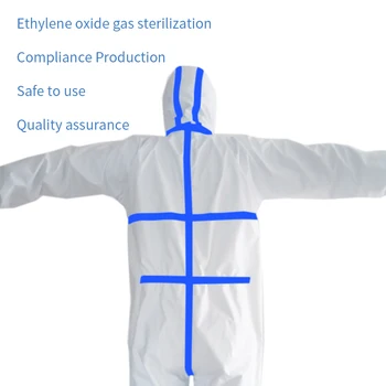 

Disposable Anti-epidemic Antibacteri Plastic Closures Isolation Suit Dust-proof Household Merchandises