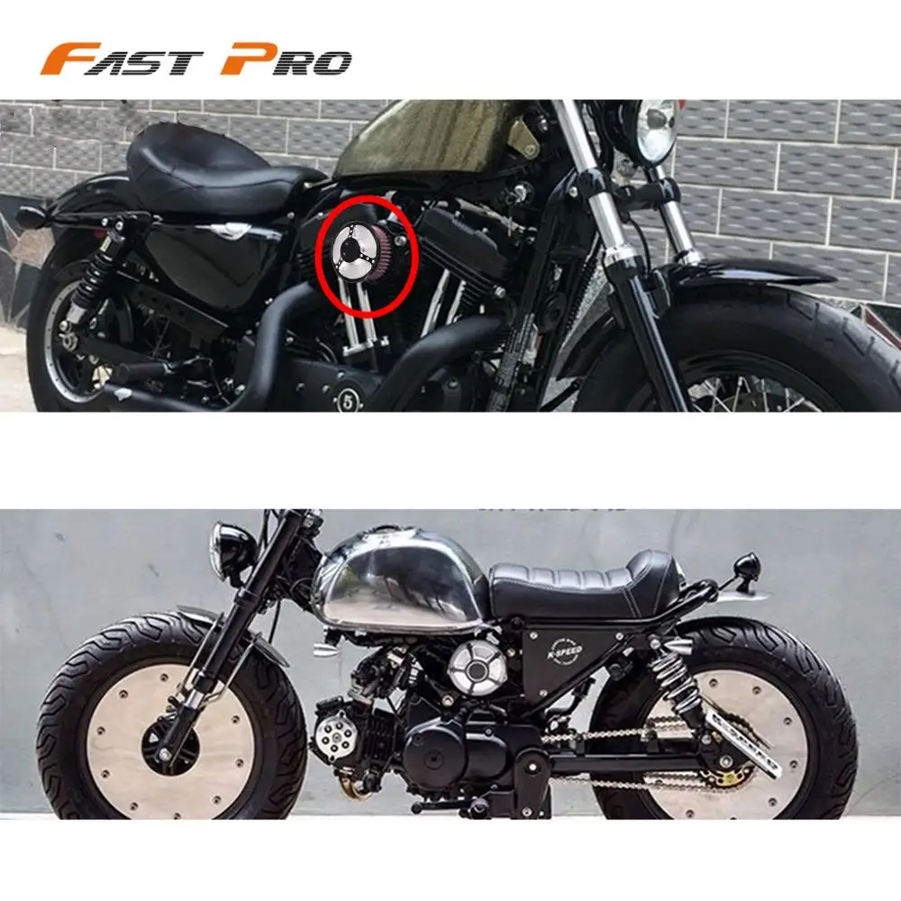 Система впускного фильтра для мотоцикла для Harley SPORTSTER XL883 XL1200 X48 72 XL 883 XL 1200 1991- фильтрации воздуха