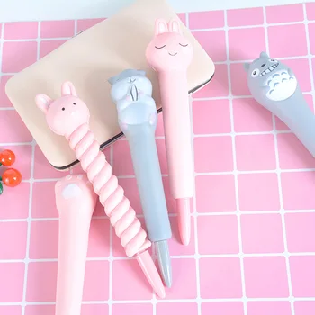 

24PCS Unzip Soft Cute Super Cute Creative Gel Pens Stationery Office Accessories