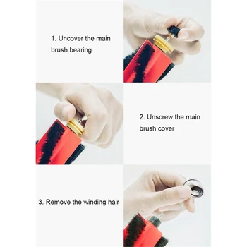 

2Pcs Mop + 4Pcs Side Brushes + 1Pcs Main Brush + 1Pcs White Brush + 1Pcs Yellow Brush for Xiaomi 1/1S/Stone/Xiaowa Vacuum Cleane