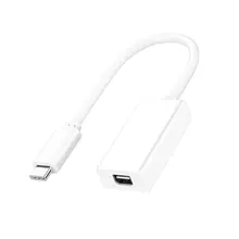 Usb-c para mini porta de exibição adaptador usb 3.1 tipo c para thunderbolt 2 adaptador usb-c para mini porta de exibição