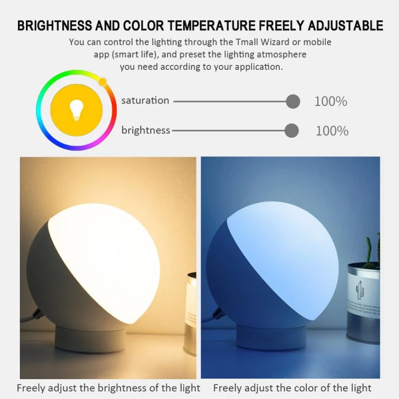 bedside lamp google home