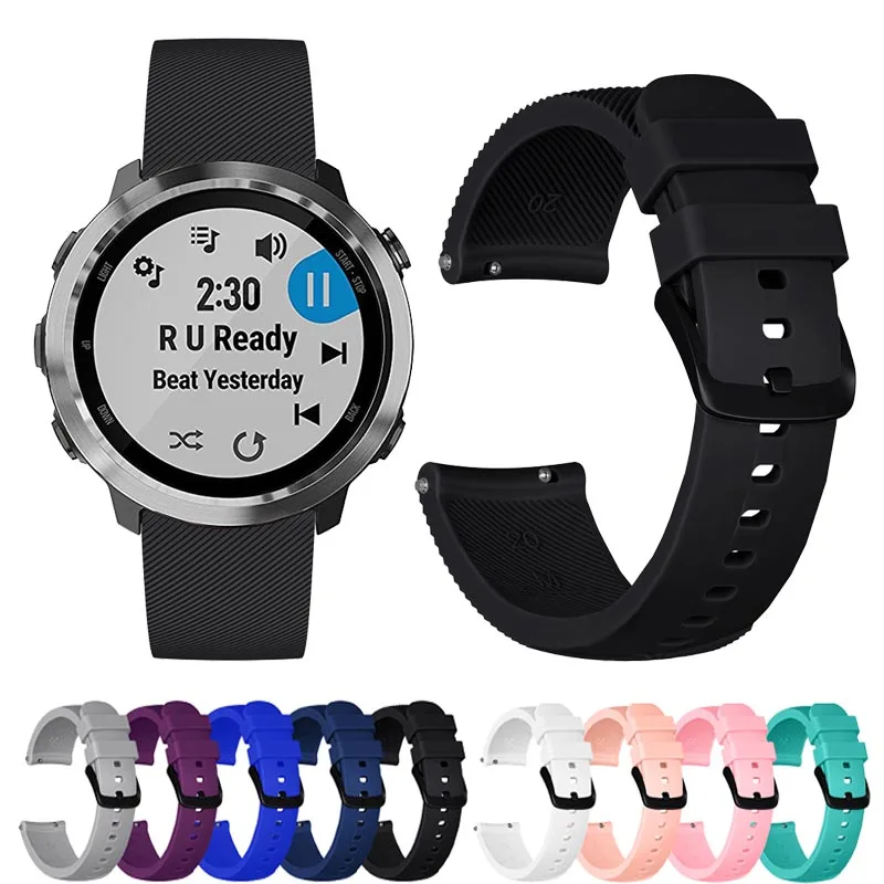 Сменный силиконовый ремень для Garmin vivoactive3 vivomove HR спортивный смарт-браслет для Garmin Vivoactive 3 браслет для ремня