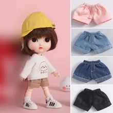 Ob11 одежда для малышей 1/12 bjd Одежда для кукол красивые джинсы с рисунком свинки шорты Детская одежда Molly GSC Короткие штаны подарок на день рождения