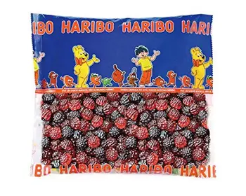 

1kilo de mûre et framboise lisse HARIBO !!!