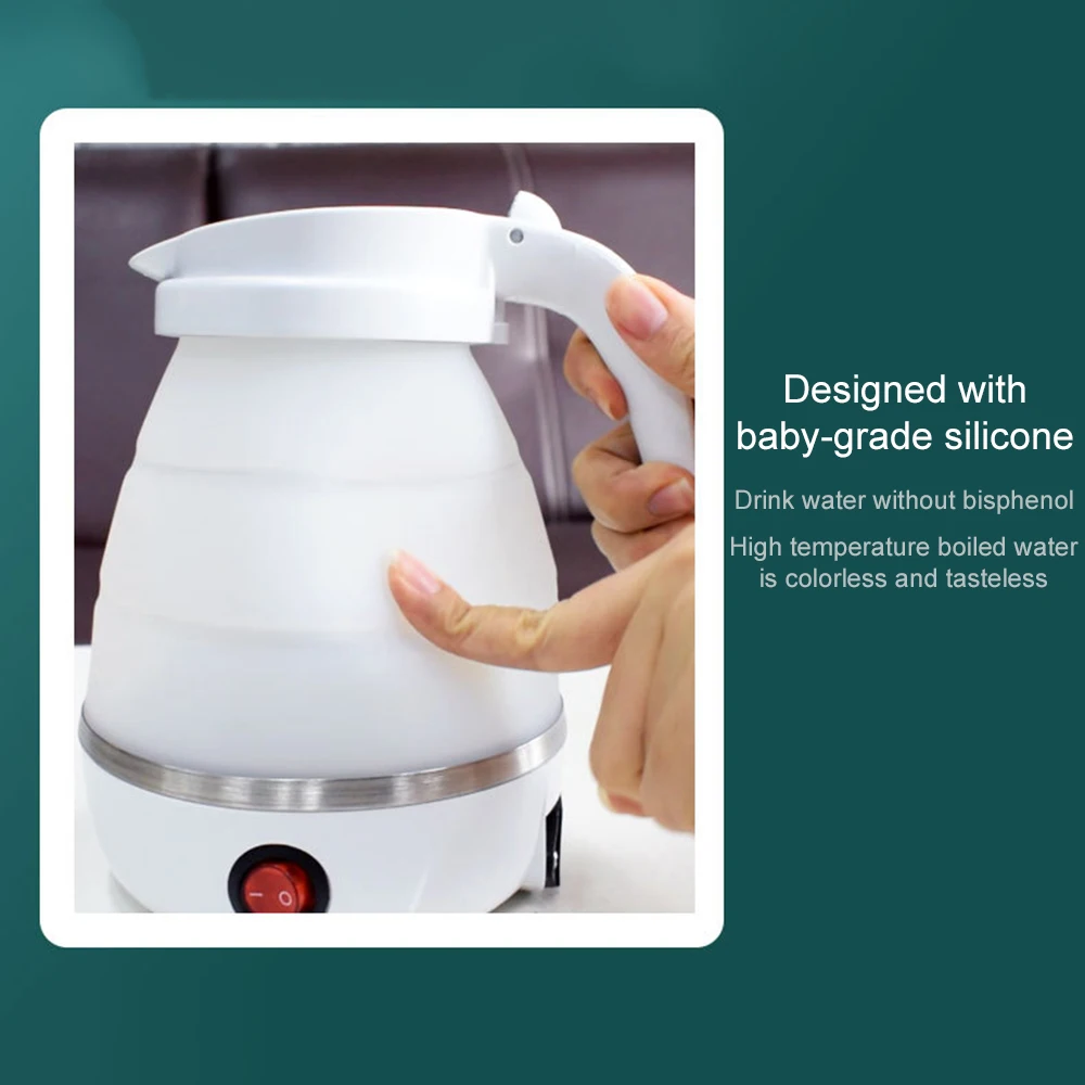 Generic 600ml Mini Small Electric Kettles Travel Foldable Cup Jumia