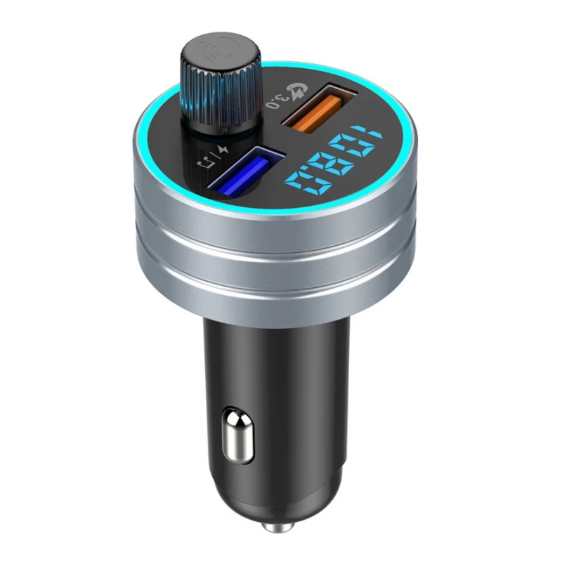 Автомобильный MP3-плеер Bluetooth fm-передатчик приемник Двойной Usb многофункциональное автомобильное зарядное устройство - Цвет: B