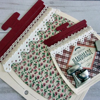 

WYSE Planner Dies 4 Recipe Book Metal Cutting Dies Word Craft Die Scrapbooking for DIY Decorative Embossing Paper Card