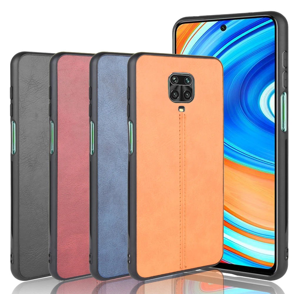 For Redmi Note 9 Pro Max 9 S Case Suture Soft Edge Pu Leather Hard Phone Cover For Redmi Note 9 Pro Note 9s Case Fitted Cases Aliexpress