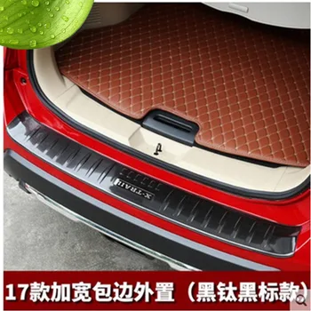

Car styling Rogue Stainless Steel Rear Bumper Protector Sill Trunk Guard Cover Trim For 2017 2018 Nissan X-Trail T32