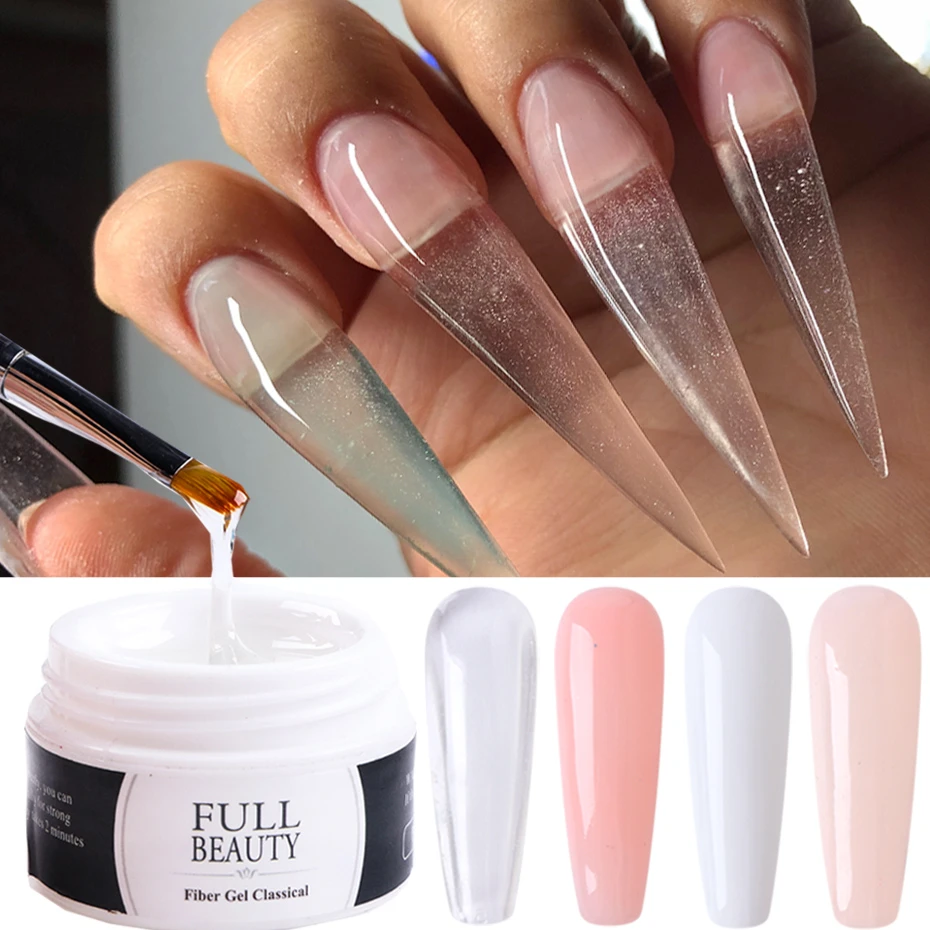 15ml Acrylic Gel For Nail Extension Tips Quick Building UV Builder Gel Repair Broken Finger Prolong Form Manicure Tools TR1623 1|Nail Gel| - AliExpress