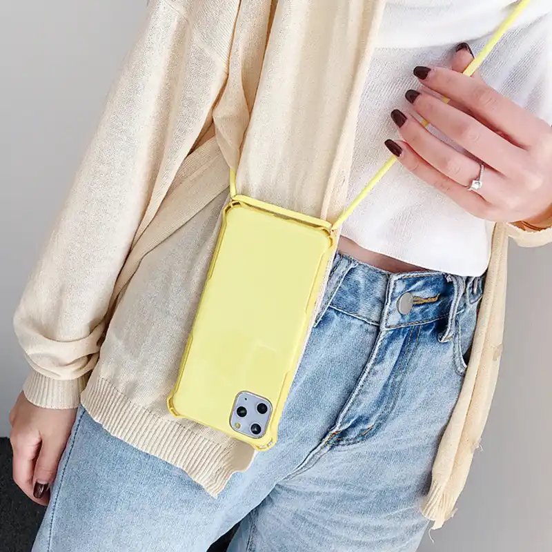 aski kablosu zinciri telefon kapak icin iphone 11 pro max xr x xs max 11 kolye kordon boyun askisi halat iphone se 2 icin 7 8 6 6s arti