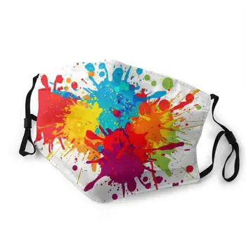 

LAURA FERGUSON Half Face Mask with Filter Unisex Tactical Winter Face Cover for Running Galaxy