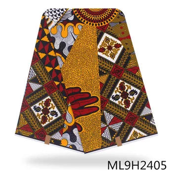 

LIULANZHI 2020 ankara fabric print real wax african cotton 100% printing wax ML9H2386-2409