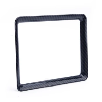 

Carbon Fiber Style Console GPS Dashboard Decor Trim Frame Fit for Dodge Challenger 2015 2016 2017 2018 2019