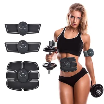 

EMS Abdominal Muscle Trainer Slimming Fat Burning Massage Simulator Fitness Training Apparatus Workout Hip Muscle Stimulator Bel